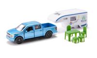 Siku 1693 Ford F150 Pick-Up Camper - thumbnail