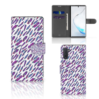 Samsung Galaxy Note 10 | Telefoon Hoesje | Feathers Color - thumbnail