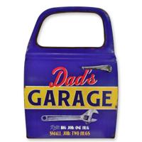 blikken autodeur - vaders garage - thumbnail