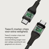 Kabel USB-C naar USB-C Belkin CAB015BT1MBK Zwart 1 m - thumbnail
