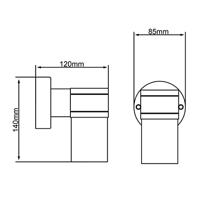 Brilliant RVS downlighterHanni - G96229/82 - thumbnail