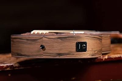 Ortega HYDRA-BSTE Double Neck Bass Tenor Uke dubbele elektrisch-akoestische ukelele met gigbag