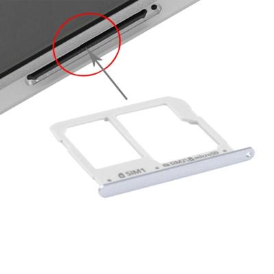 SIM-kaarthouder en Micro SD Card lade voor Galaxy A3(2016) / A3100 & A5(2016) / A5100 & A7(2016) / A7100(Grey)