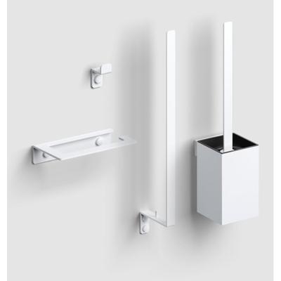 Toiletaccessoire-set Clou Fold Mat Wit