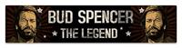 Bud Spencer Tin Sign with Magnet The Legend 16 x 3,5 cm - thumbnail