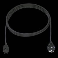 Bachmann 372.184 Aansluitkabel Stroom Zwart 2.00 m - thumbnail