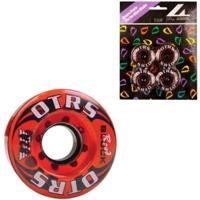 Nijdam wielen voor rolschaatsen 58 mm set van 4 stuks | 10 stuks - thumbnail