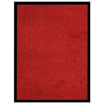VidaXL Deurmat 60x80 cm rood