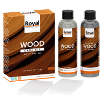 Oranje Matt Polish Wood Care Kit + cleaner 2x250 ml - thumbnail