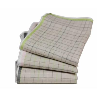 6 stuks - Dames zakdoeken Bamboe Ruit - Zachte stoffen zakdoek