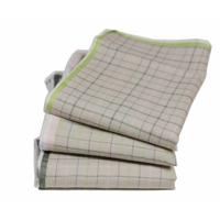 6 stuks - Dames zakdoeken Bamboe Ruit - Zachte stoffen zakdoek - thumbnail