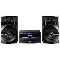 Panasonic SC-UX104EG-K CD-micro-muziek (Bluetooth, tuner (DAB+/FM), USB, AUX-IN, DJ Jukebox, 300 Watt RMS) zwart - thumbnail