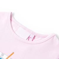 Kindershirt 104 zachtroze - thumbnail