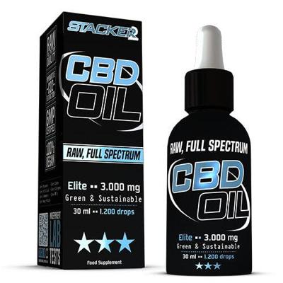 CBD olie Elite - Stacker 2 • 30ml (1200 drops) | 10% | 3000
