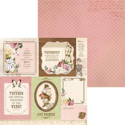 Kaisercraft • mademoiselle double-sided 30,5x30,5cm couture