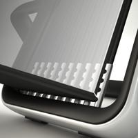 Zichtpanelensysteem bureau Tarifold VEO PP A4 met 10-tassen zwart - thumbnail