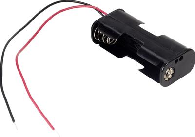 TRU COMPONENTS BH-322-1A Batterijhouder Aantal cellen: 2 AA (penlite) Kabel