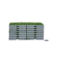 Lemax plaza system (grass, square) 16 pcs kerstdorp accessoire 2016 - thumbnail