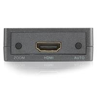 VGA naar HDMI Adapter - Marmitek Connect VH51 - HDMI Converter - 3,5 mm aansluiting - Full HD - Geen software nodig - 720 of 1080P zelf selecteren - Automatische Zoomfunctie, grijs - thumbnail