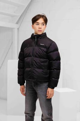 Ballin Amsterdam Padded Winterjas Kids Zwart - Maat 176 - Kleur: Zwart | Soccerfanshop Ballin Amsterdam Padded Winterjas Kids Zwart - Maat 176 - Kleur: Zwart | Soccerfanshop