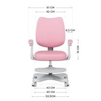 Junior 4.6 Pink draaistoel - thumbnail