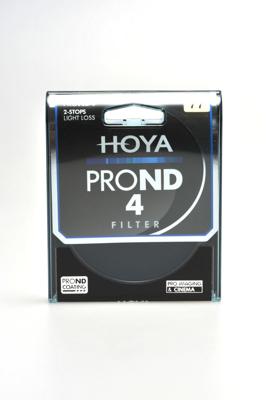 Hoya Grijsfilter PRO ND4 - 2 stops - 58mm