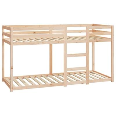Stapelbed massief grenenhout 80x200 cm