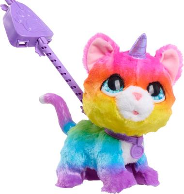 Spectron Furreal walk-a-lots unicorn kat interactief dier - thumbnail