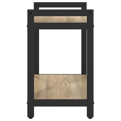 Boekenkast Sonoma eiken 60 x 30 x 48.5 cm Bewerkt hout
