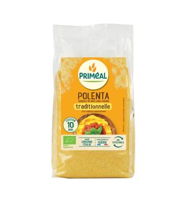 Primeal Polenta - maismeel met grote korrels bio 500 Gram