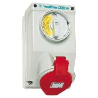 Walther Werke AT130 AT130 CEE-wandcontactdoos 32 A 5-polig 400 V 1 stuk(s) - thumbnail