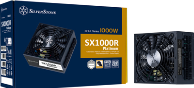 SilverStone SST-SX1000R-PL, 1000 Watt voeding SilverStone SST-SX1000R-PL, 1000 Watt voeding