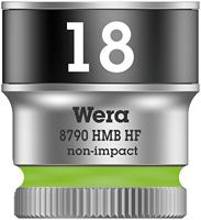 Wera 8790 HMB HF Zyklop Hand- en Machinedop, met 3/8"-aandrijving met vasthoudfunctie, 18.0 x 29.0 mm - 1 stuk(s) - 05003752001 - thumbnail