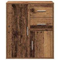Dressoir met lade Oud hout 60 x 31 x 70 cm Bewerkt hout - thumbnail