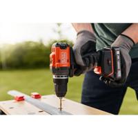 Black & Decker BLD682XN-XJ Accu-schroefboormachine 18 V Li-ion Zonder accu, Zonder lader, Incl. koffer - thumbnail
