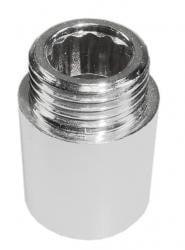 Riko verlengkoppeling 3/8" x 10 mm chroom