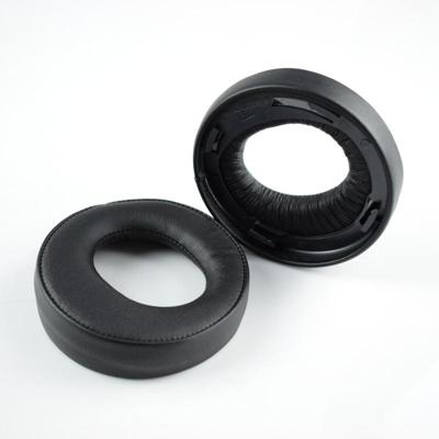 1 paar zachte Oorkap koptelefoon jas voor Sony PS4 Gold draadloze stereo headset (zwart)