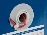 Luidsprekerkabel rood/zwart 2 x 1.50 mm2 100 m Velleman - Velleman - thumbnail