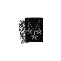 Feng Shui Ster Hanger Oorbellen Set voor Balans en Geluk - thumbnail