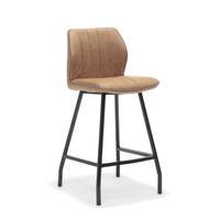 Barkruk Jade Cognac - Set van 2 - thumbnail