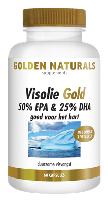 Golden Naturals Visolie EPA50% / DHA 25% 60Capsules Golden Naturals Visolie EPA50% / DHA 25% 60Capsules