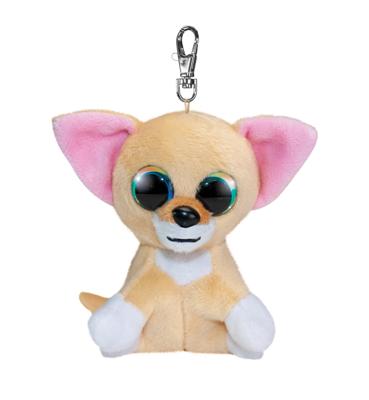 Lumo Stars knuffel Chihuahua Nami junior 8,5 cm pluche beige Lumo Stars knuffel Chihuahua Nami junior 8,5 cm pluche beige