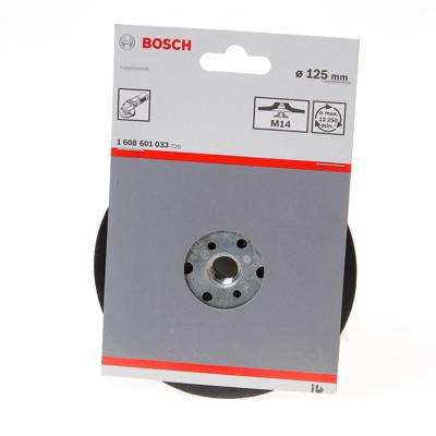 Bosch Accessories 1608601033 Steunschijf Standard, M14, 125 mm, 12.500 omw/min Diameter 125 mm