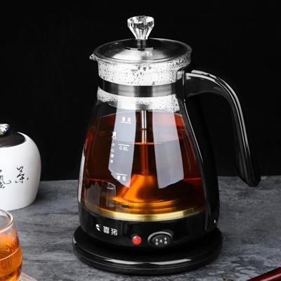Automatic Insulation Glass Electric Kettle Steam Teapot Tea Maker (No Handle Cup)