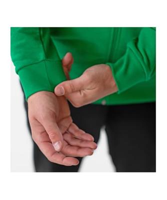 JAKO 6865 Jas Met Kap Base - Sportgroen - M