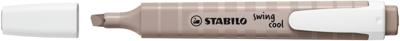 Markeerstift stabilo swing cool nature warmgrijs | 10 stuks