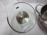 Fissler San Francisco Kookpan + Glazen Deksel 16 cm RVS - thumbnail