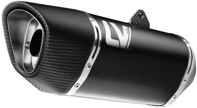 LeoVince schalldämpfer "sbk lv-14 r black edition" schalld leo slipon lv-14 r sw