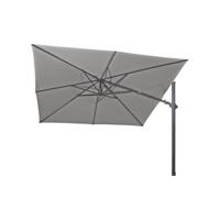 4 Seasons Outdoor | Zweefparasol Siesta Premium 300 x 300 cm | Antraciet-Charcoal - thumbnail