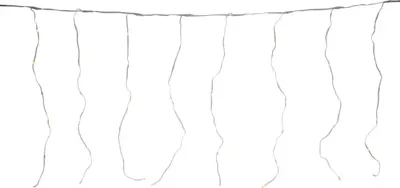 Gordijnverlichting 400 LED 200x200cm WW Gordijnverlichting 400 LED 200x200cm WW